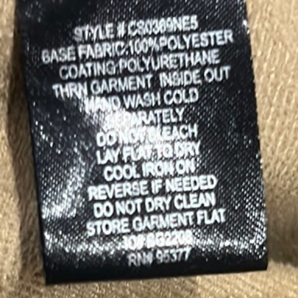 Sanctuary Brown Mini A-Line Faux Leather Skirt size 8 - Picture 7 of 7